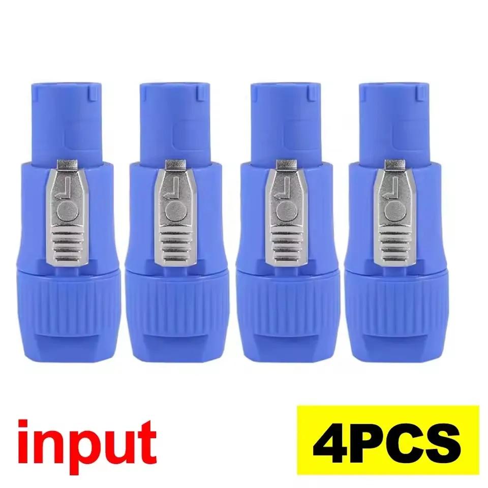 6/1PCS NAC3FCA NAC3MPA Male Plug 20A Power Plug Power Socket Adapter 3Pin Powercon XLR Connector for Stage Light LED Screen