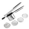 Ricer for Mashed Potatoes Stainless Steel Potato Press Manual Juicer Potato Masher Professional Kitchen Tool