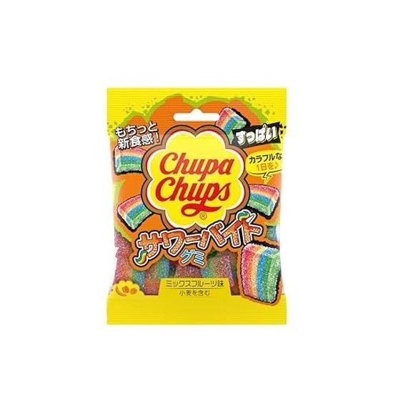 Kracie Chupa Chups Sour Bite Gummies 55g10 pieces