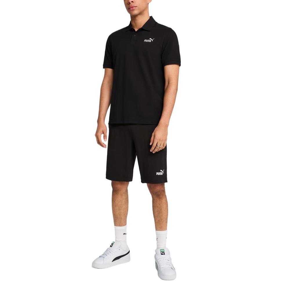 Puma Essential Versatile Soft Comfortable Short Sleeve T-Shirt Men Tops Black 687581-01