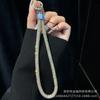 Phone Lanyard Colorful Dopamine Rhinestone Phone Chain Wrist Style High-End Fashion Versatile Hanging Decoration Wholesale