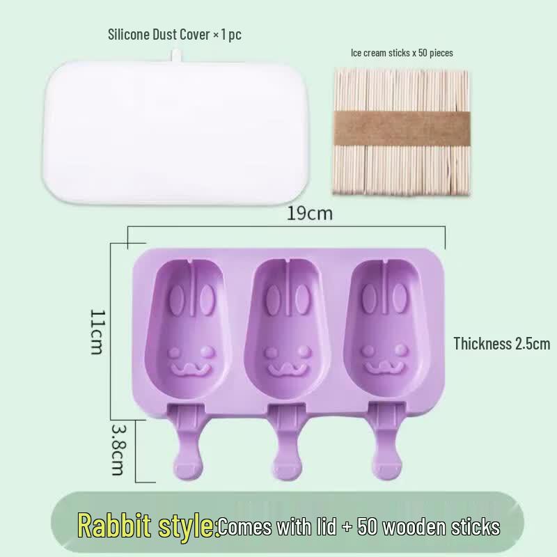 Food-Grade Silicone Ice Cream Mold