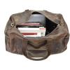 New Classic Vintage Leather Travel Duffel Bag | Genuine Buffalo Leather | Spacious and Stylish | Handmade with Heavy Duty Craftsmanship