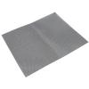 Food Grade NonStick Grid Sheet Multifunctional Barbecue Grid Mat for Barbecue Outdoor(Black 33x40cm )