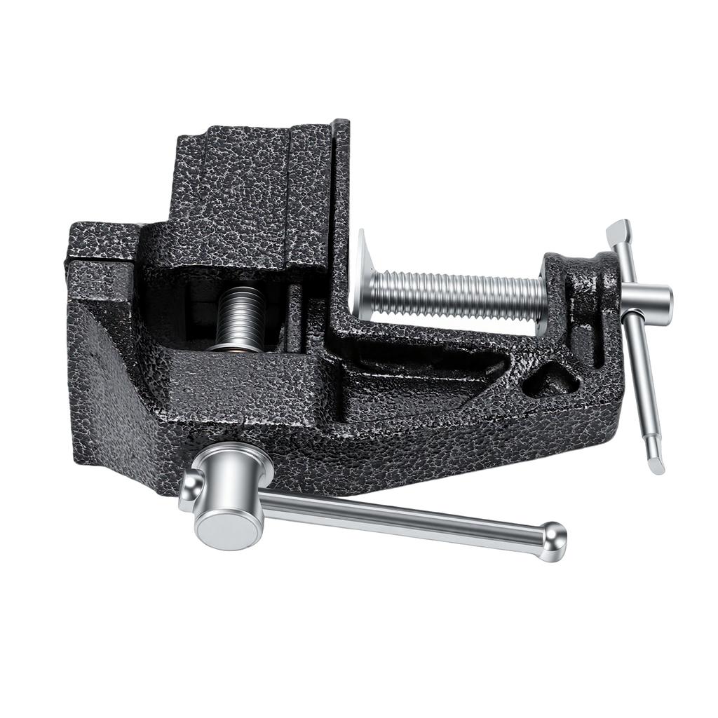 Table Clamp Small Bench Vice Fits Any Table Edge for Club Regripping Jewelry Hobby Model Making Drilling Carving