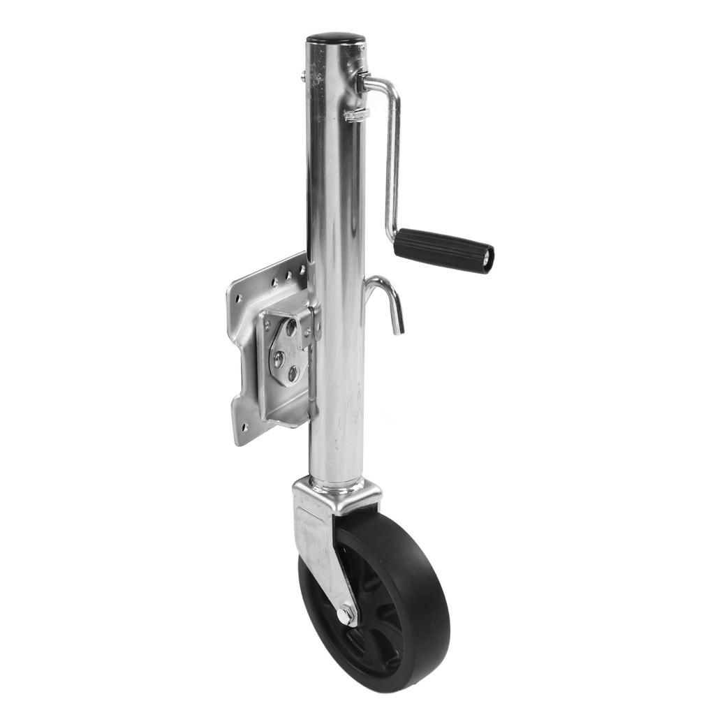 Trailer Jack 8in Guide Wheel Excellent Adjusting Swing Up Wheel Trailer Jack Replacement 1500lb for RV
