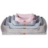 Four Seasons Universal Dog Bed: Soft Fabric Sleep Mat with Removable Egg Crate Foam