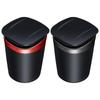 Car Ashtray Portable Mini Car Trash Can Ashtray with LED Blue Light  Long Lasting Heat Resistant Smokeless AshTray Car