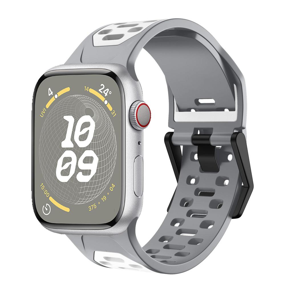 Silicone Strap for Apple Watch 11 10 46mm/Ultra 3 2 1 49mm Sport Wristband Correa iWatch 9 8 7 6 5 SE 45mm 44mm Band Accessories