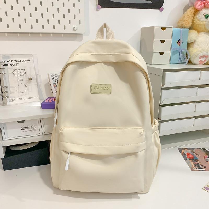 Zaino da Scuola per Studenti delle Medie Zaino Monocromatico da Campus da Donna