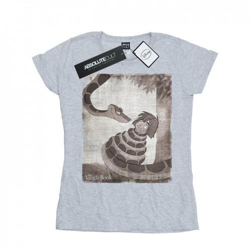 Disney T-shirt in Cotone da Donna/Signora Il Libro della Giungla Ipnosi