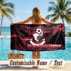 Custom Text Beach Towel, Soft Absorbent Swimming Multi-use TowelBournemouth Football