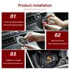 2PCS Car Interior Coasters Water Cup Pad Non-slip Mats Holder For Porsche 911 718 Taycan Panamera Cayenne Macan Cayman Accessory