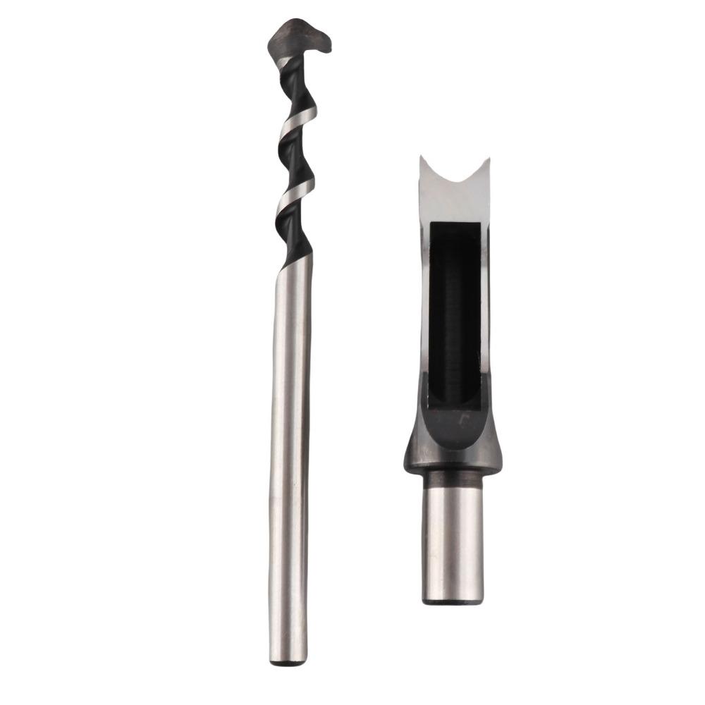 Bearing Steel Square Hole Drill Bit 22mm (7/8") Mortise Auger Bit  For Woodworking
