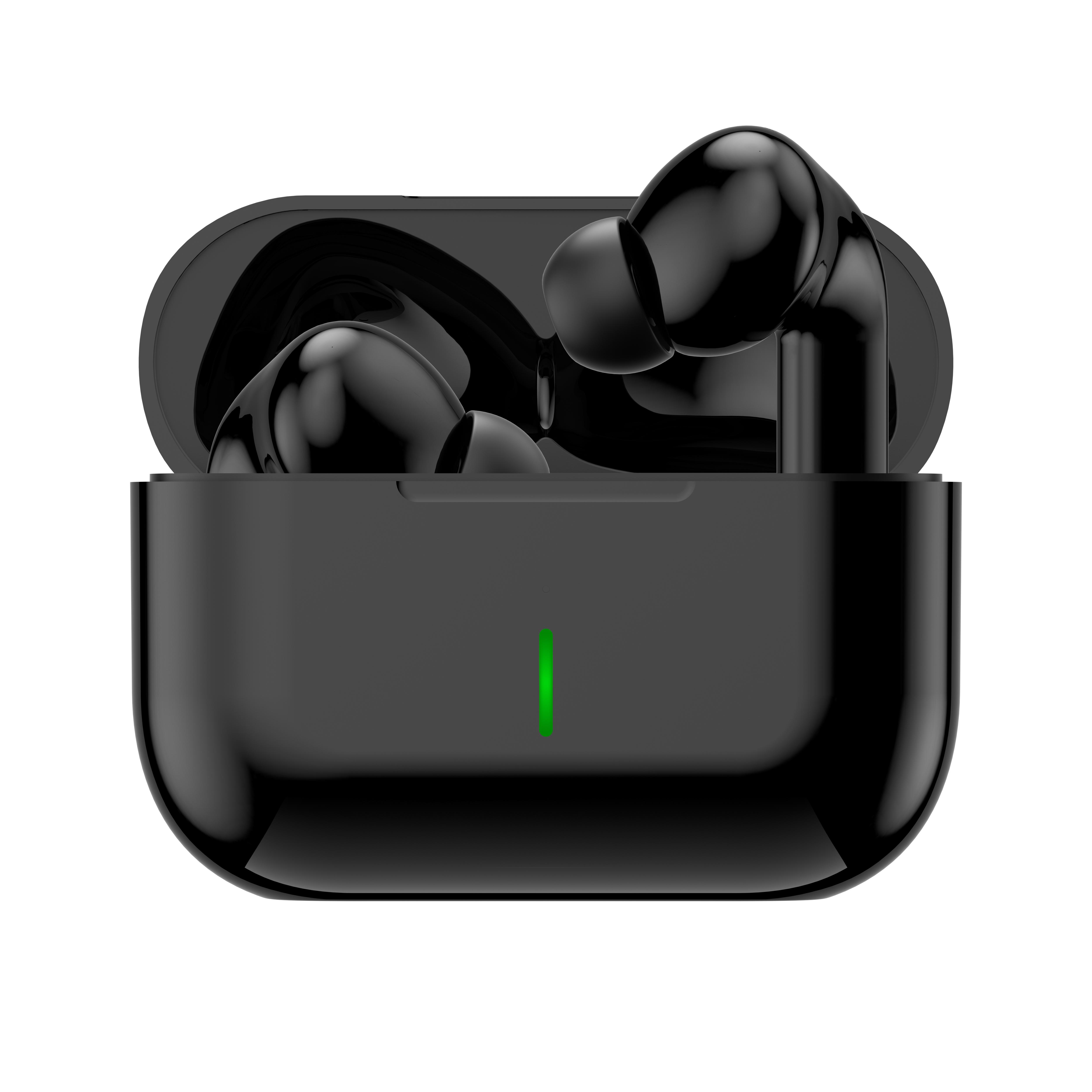 

TWS-наушники, стерео высокой четкости, сенсорное управление медиа, автоматическое распознавание и сопряжение внутриканальных наушников чёрный