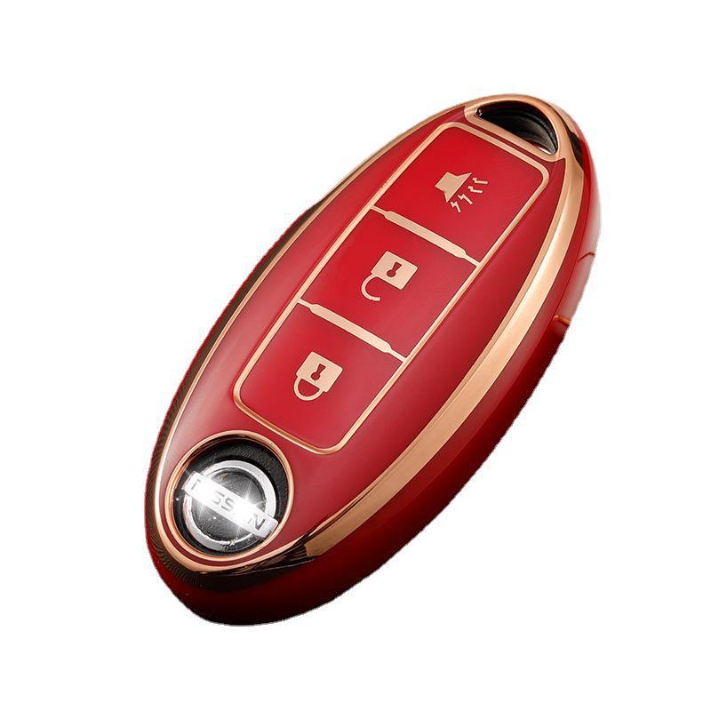 Nissan Key Shell sprādze priekš Sylphy, Teana, Qashqai, X-Trail, Kicks, Tiida, Bluebird