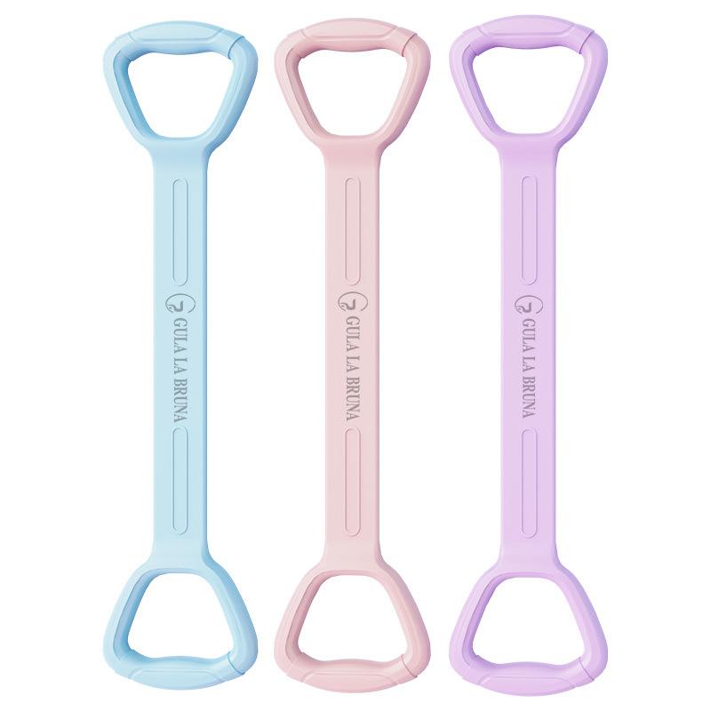 2PCS 8 Word Yoga Resistance Band Chest Expander Rope Workout Open Back Trainning Sport Exercise Gym Fitness Rubber Elastic Bands