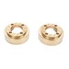 2pcs Wheel Weight Blocks Replacement for MK07 1 7 RC Car High Density Brass Wheel Counterweights