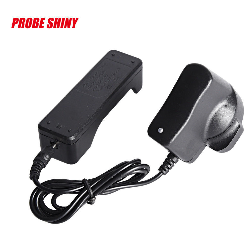120cm Cable LI-ION Battery Charger for Rechargeable 18650 3.7V Battery Travel