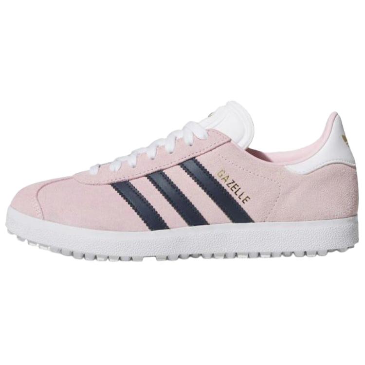 

Новые женские гольф-кроссовки Adidas Originals Gazelle без шипов, прозрачно-розовые/ночной индиго, JI3941 36.5