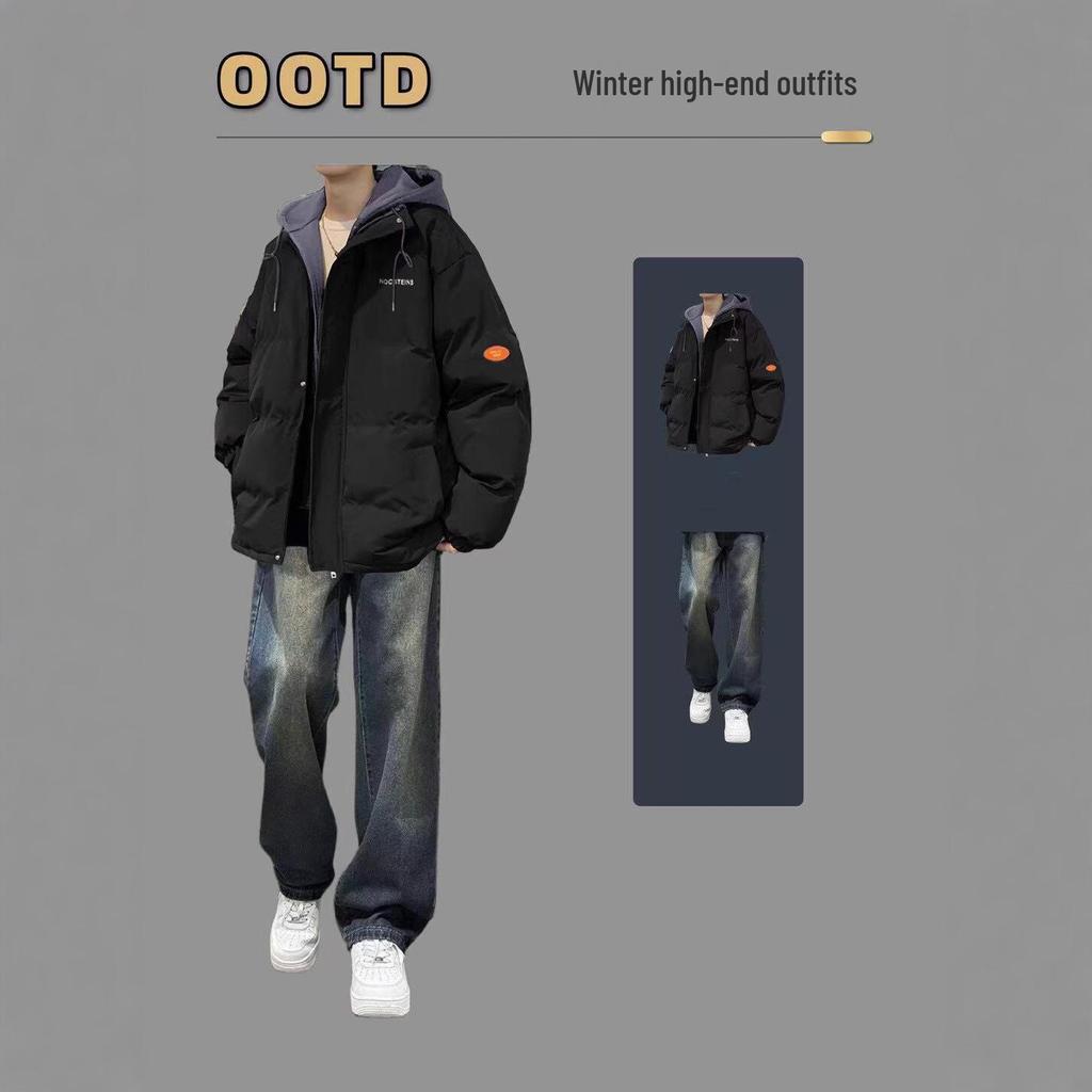 Men's Windproof Casual Hooded Jacket – Spring/Autumn Collection