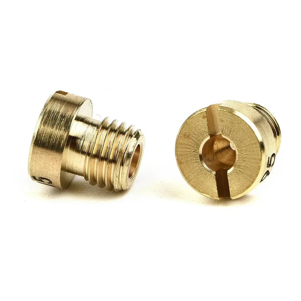 Set di 15 Gettoni Principali per Carburatore 60-130 M6 Per Dellorto da 12mm-17.5mm Per Carburatori Dellorto PHNL PHVA PHBH Getto Principale