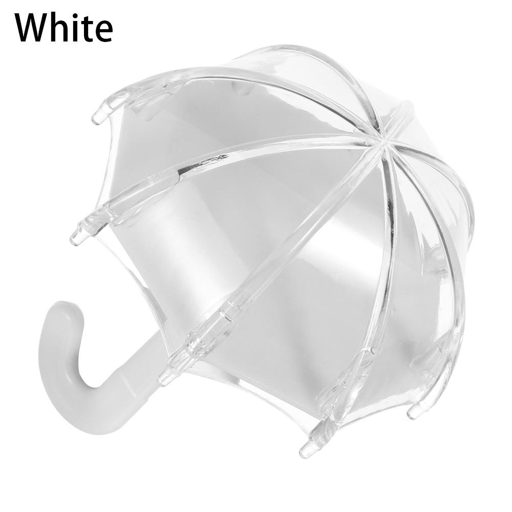 1PC Transparent Plastic Umbrella Candy Box Sugar Jar Storage Box Cookies Bag Gift Box Home Decoration Wedding Supplies