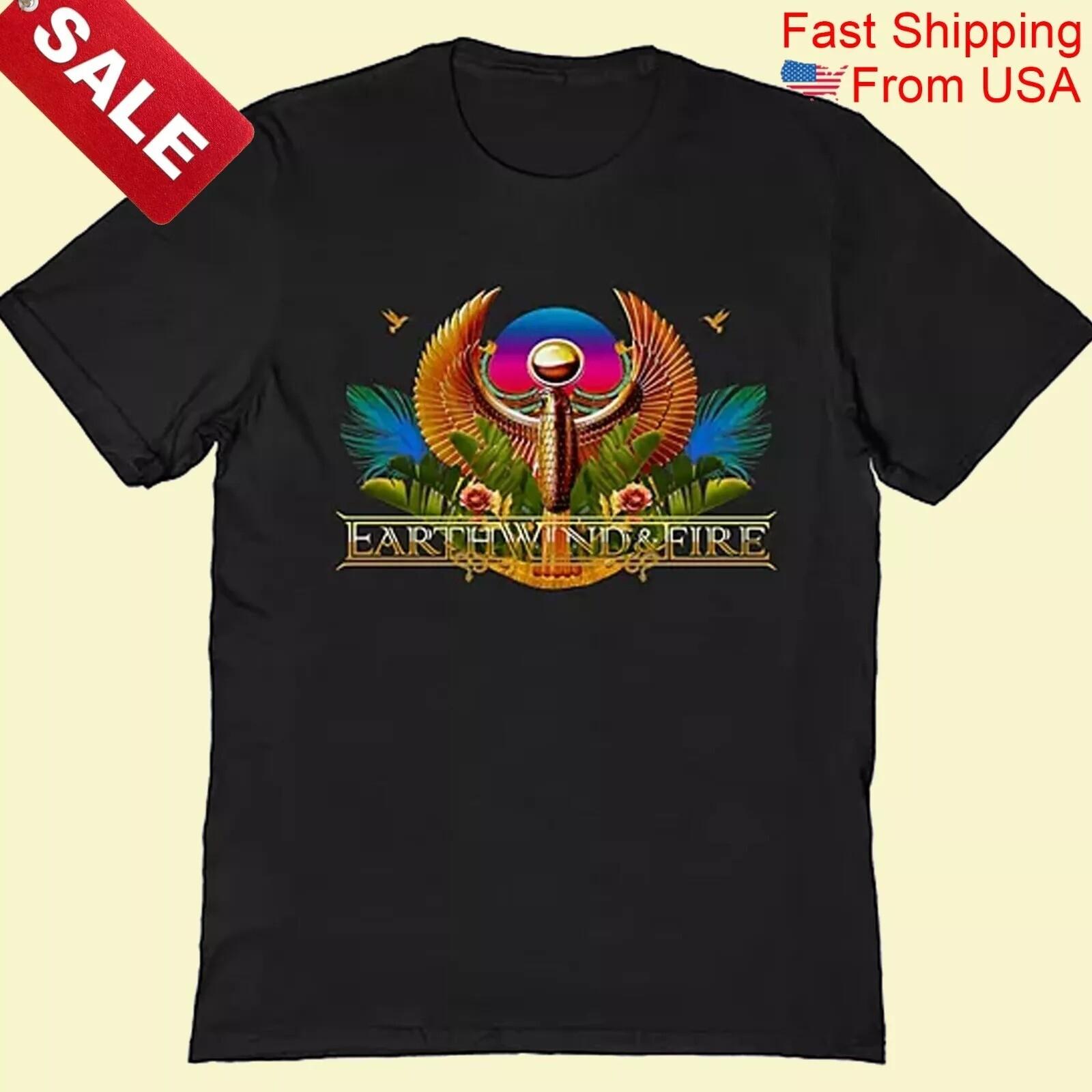 Earth Wind And Fire Band Tour Unisex T-Shirt Gift for Fans N3008_25 XXXXL