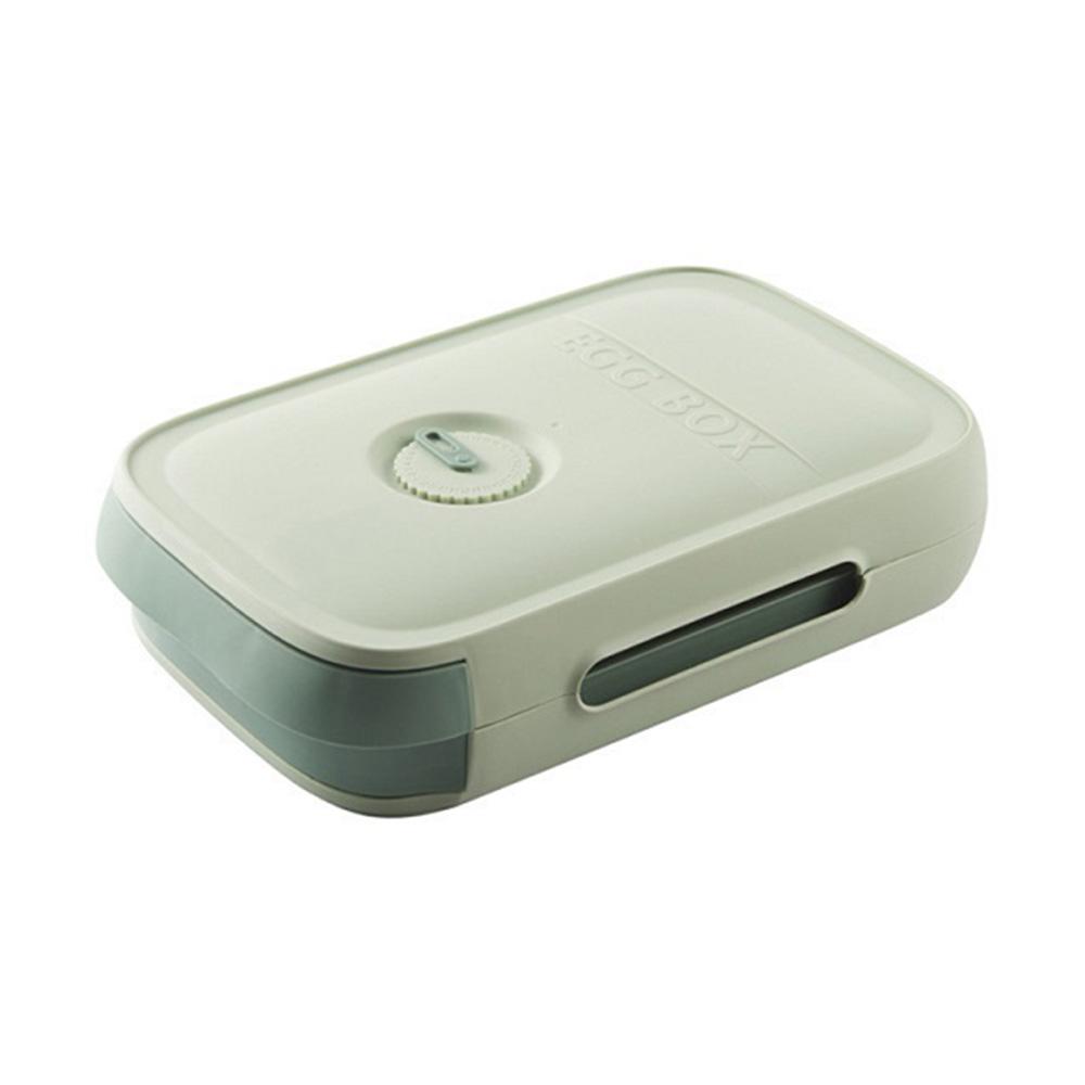 Zásuvkový typ boxu na vejce, plastové nádoby, boxy na vejce s víkem, lednice, kuchyňské doplňky