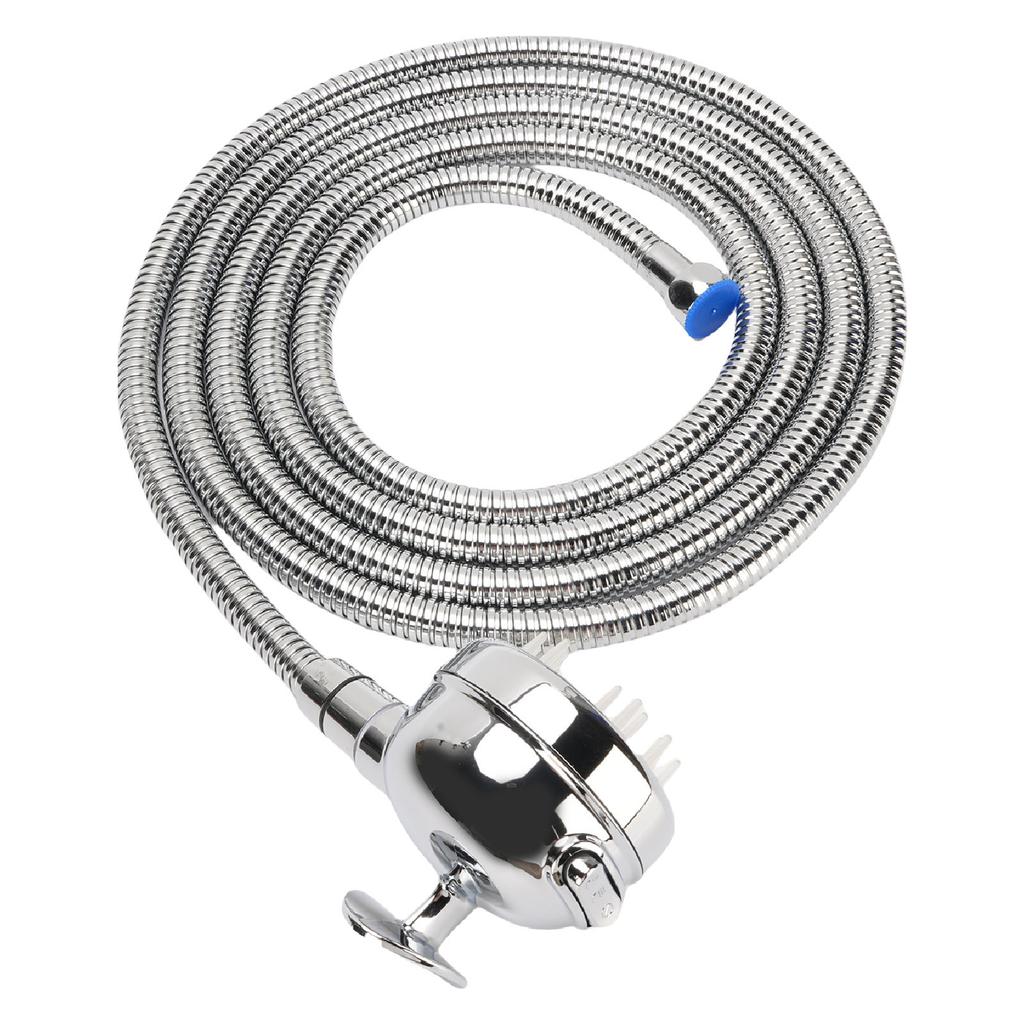 Dog Shower Attachment Set ABS 9.8FT Hose Adjustable Pet Washing Grooming Shower Sprayer with