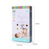 Calming Wind Chime Baby Crib Mobile - Music Rattle Pendant for Bedside or Hanging Decor