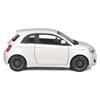 Bburago 1/24 Scale Fiat 500e 2023 White Diecast Model Car, Finished Product, 18-21110 WT