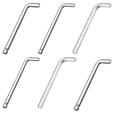 Durable Wrench L-type Hexagon Wrench 90° Bend High Strength Alloy Steel 12mm 14mm for Compact Operations