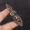 Watermelon Tourmaline Pendant Copper Wire Wrapped Pendant Handmade Antique Jewelry Natural Gemstone Pendant Copper Wire Jewelry Gift For Her