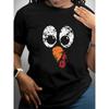Women Casual Short Sleeve Tee  Heavy Cotton - Comfortable Crew Neck, Soft Adorable Tees Tops