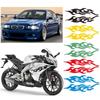 Car Motorcycle Flame Stickers Reflective Cover Scratches Personalized Rearview Mirror Decals Car Accessories Car Decor Decals