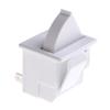 Fridge Parts AC 5A 250V Plastic Switch for Refrigerator Freezer Door Lamp Light White Switch Replacement