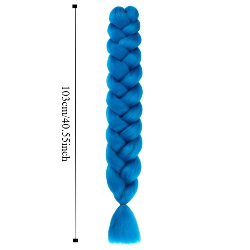Colorful Synthetic Braids Hair Extensions Crochet Extensions Afro DIY Jumbo Hair Party