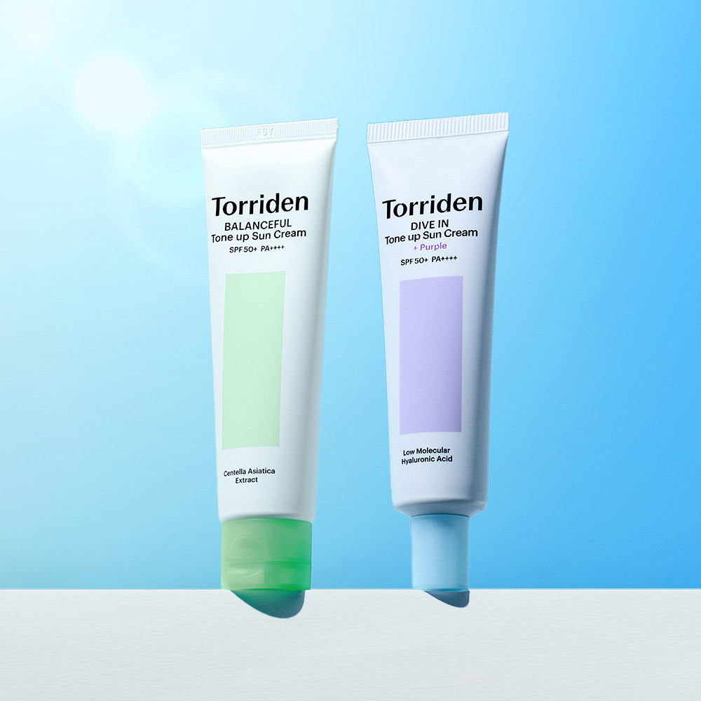 Torriden Tone-Up Sunscreen Balanceful Cica Green Tone-up