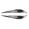 2Pcs  Evil Headlight Eyebrows Eyelid For BMW 4 Series F32 F33 F36 M4 420d 420i 425d 430i 435i 440i 2013- ABS Gloss