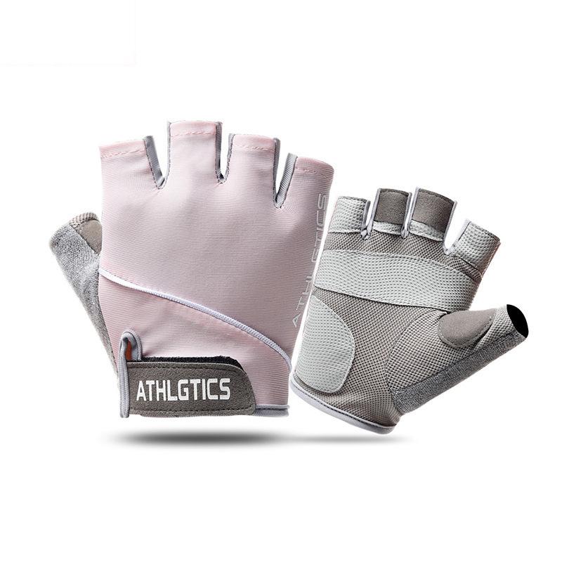 Outdoor half finger fitness gloves