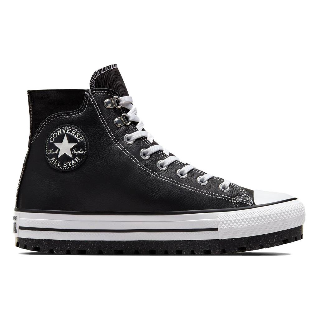Converse Chuck Taylor All Star City Trek Black Unisex Sneakers White Silver A04480C