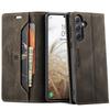 For Samsung Galaxy A35 5G Wallet Case AUTSPACE A01 Leather Stand Cover with RFID Blocking Card Holder
