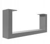 Stainless steel legs 30x12 for bedside tables, chests of drawers, cabinets, household appliance cabinets