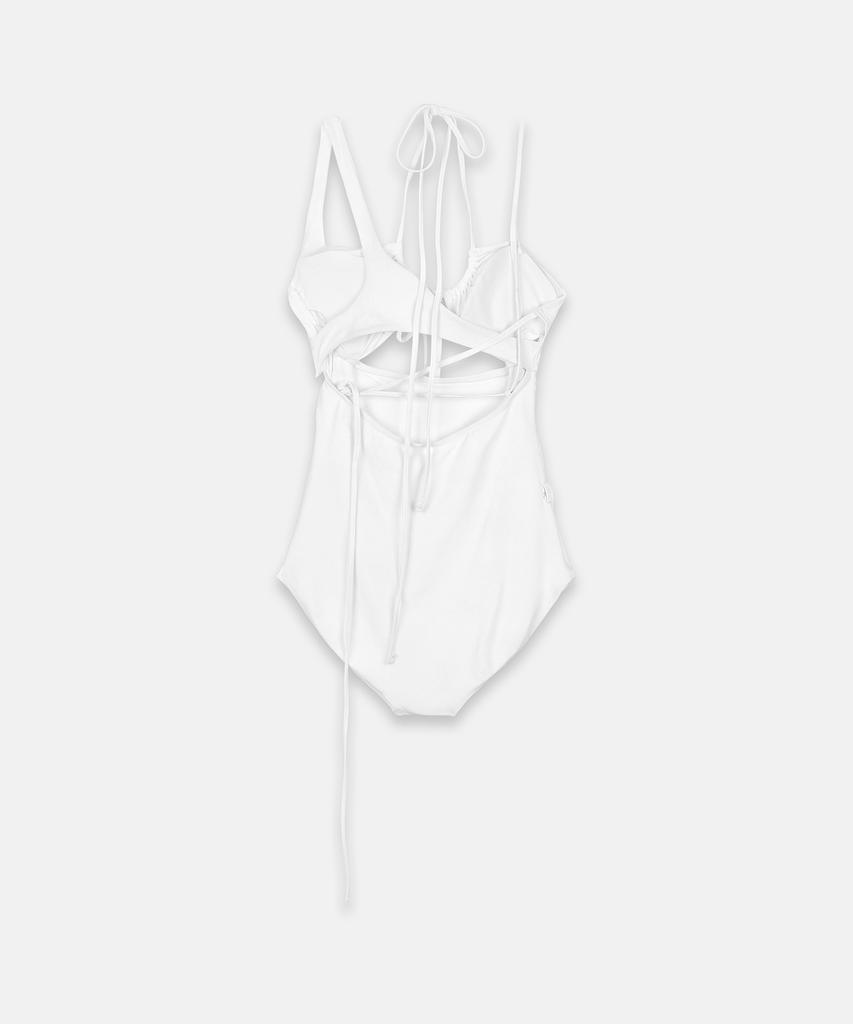 NACHE Multiway Strap Swim Suit White