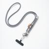Adjustable Woven Crossbody Neck Phone Lanyard With Clip Pad