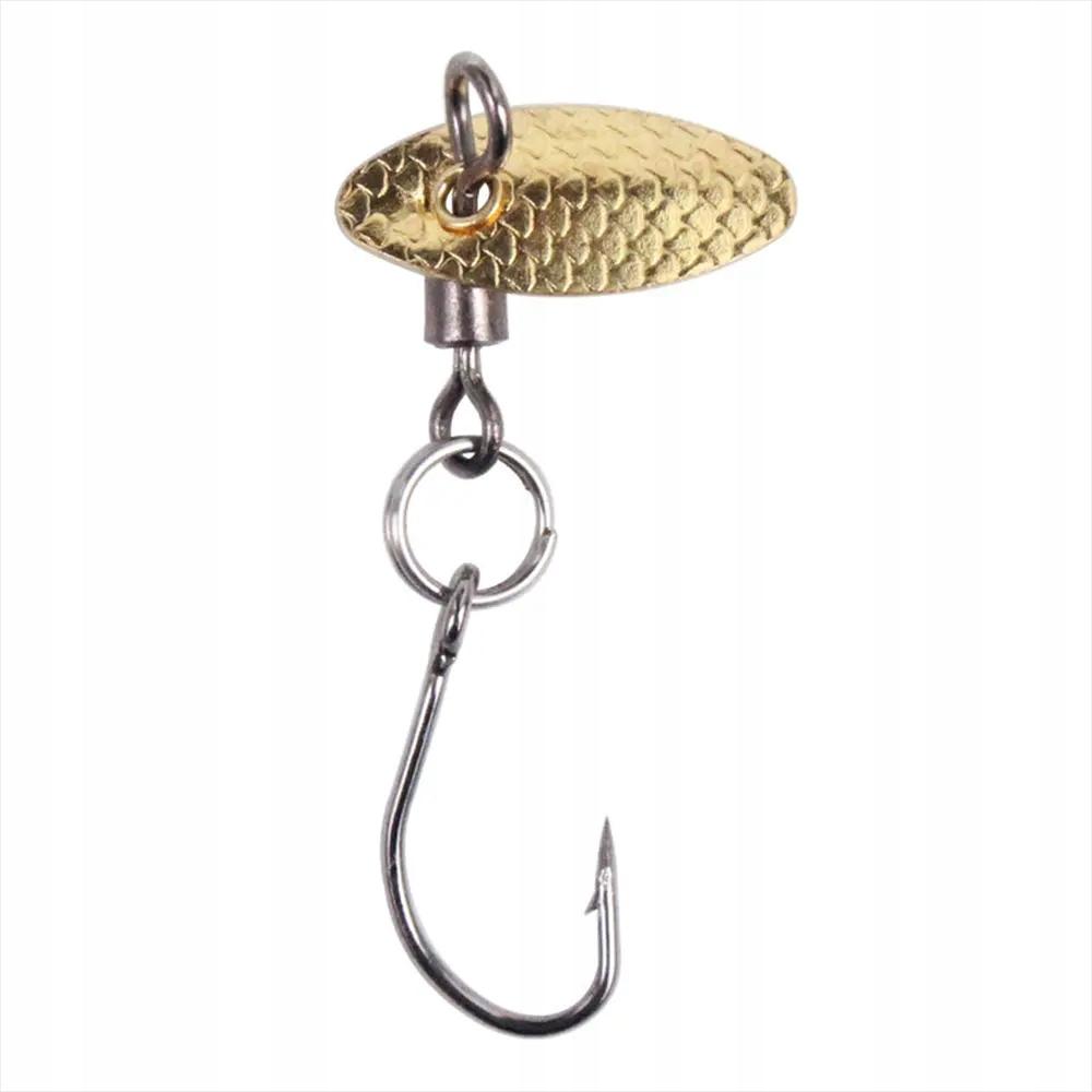 Mini Spoon Grain Plate Trout Perch Zander Pike Roach 0.4 G 1.3 Cm