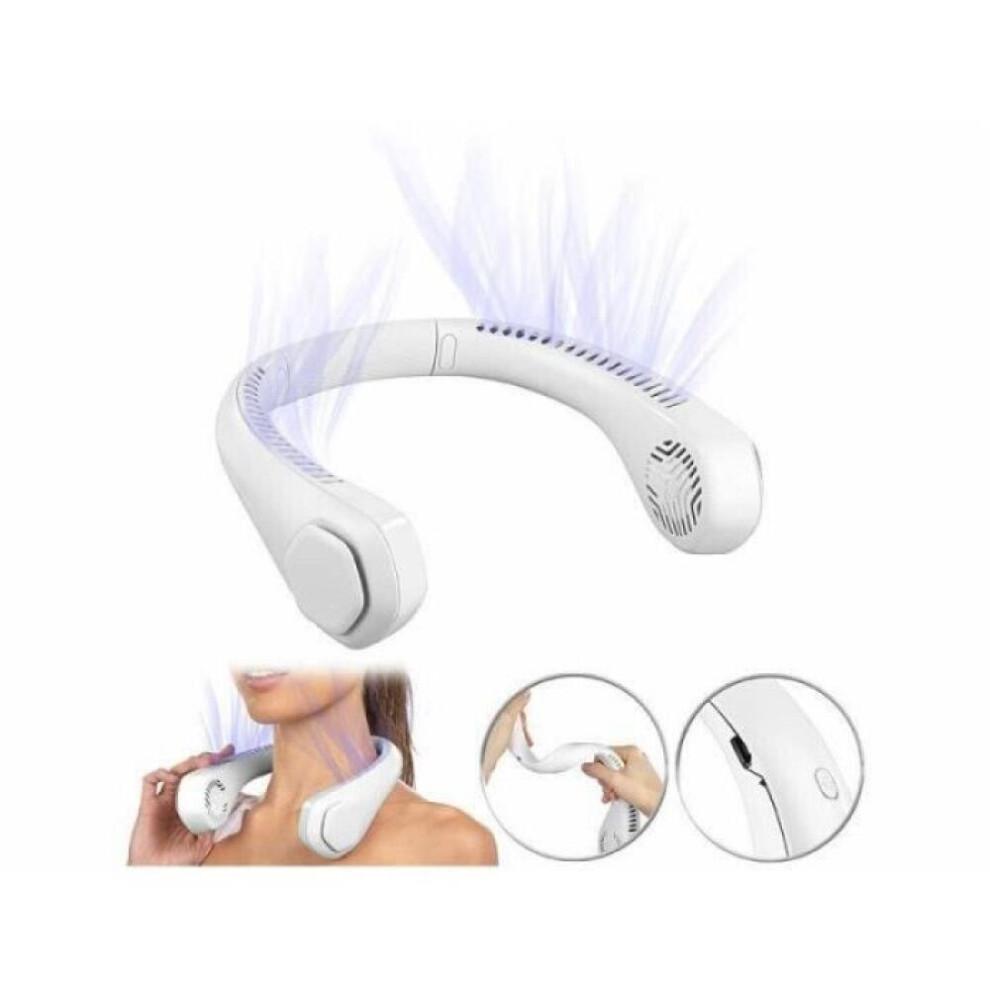 Nekventilator - VT-108 - 2400 mAh batterij - 3 snelheden - Draagbaar.