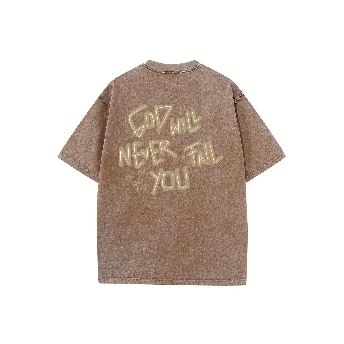 

Тяжелые мужские стираные винтажные футболки большого размера, уличная хип-хоп-панк-футболка женская Harajuku повседневная хлопковая футболка с коротким рукавом 3XL