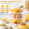 Yellow Electric Egg Steamer Plastic Egg Boiler Appliance Breakfast Machine  Kitchen Appliance